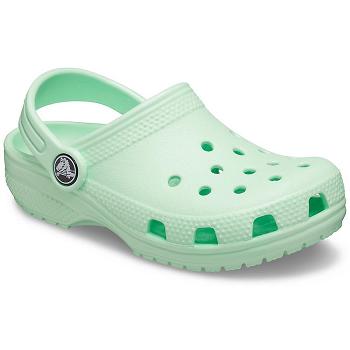 Crocs Classic Clog Zelene - Detske Dreváky